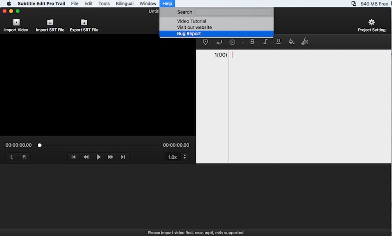 subtitle sync software mac